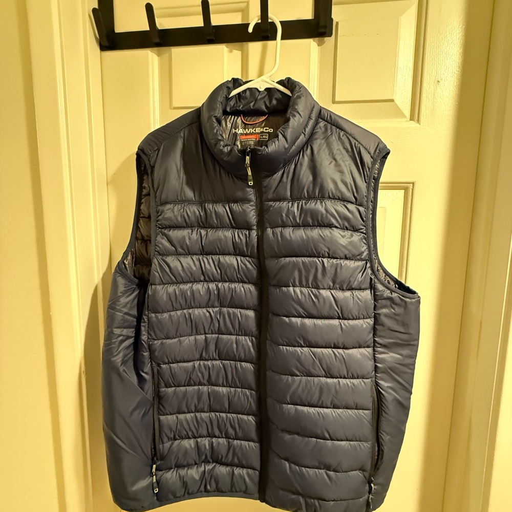 Hawke & Co Men's Blue Puffer Vest